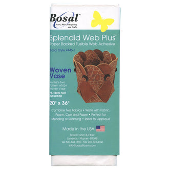 Bosal Splendid Web Plus Paper Backed Fusible Web