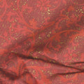 Bounty of the Season - Swirls Apple Metallic Yardage