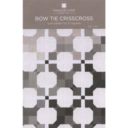 Bow Tie Crisscross Quilt Pattern by Missouri Star