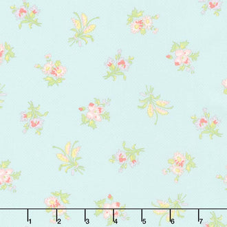 Bramble Cottage - Field Floral Mist Yardage