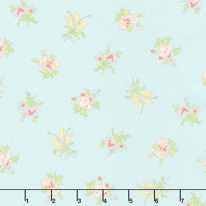 Bramble Cottage - Field Floral Mist Yardage