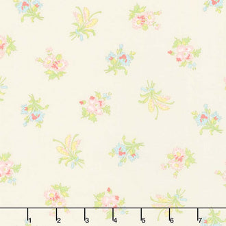 Bramble Cottage - Field Floral Pebble Yardage