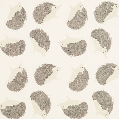 Bramble - Hedgehogs Cream 60" Double Gauze Yardage