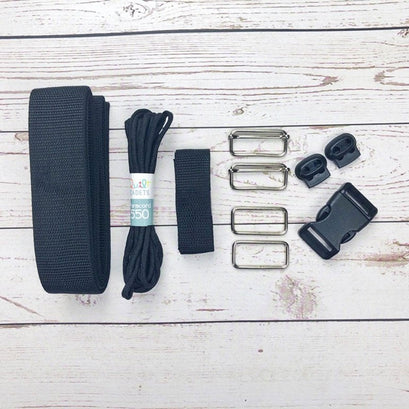 Braveheart Backpack Hardware Kit - Black