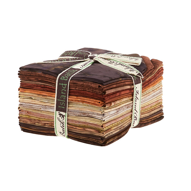 Breathtaking Brown Batik Solids Fat Quarter Bundle Alternative View #1