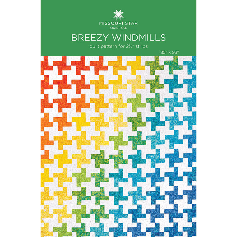Breezy Windmills Quilt Pattern by Missouri Star