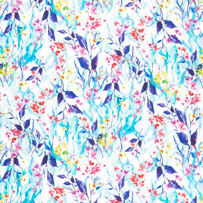 Bright Side - Leaves Breeze Digitally Printed Yardage