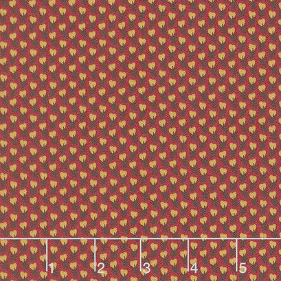 Bristle Creek Farmhouse - Cotton Blossom Red Yardage