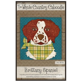 Brittany Spaniel Precut Fused Appliqué Pack