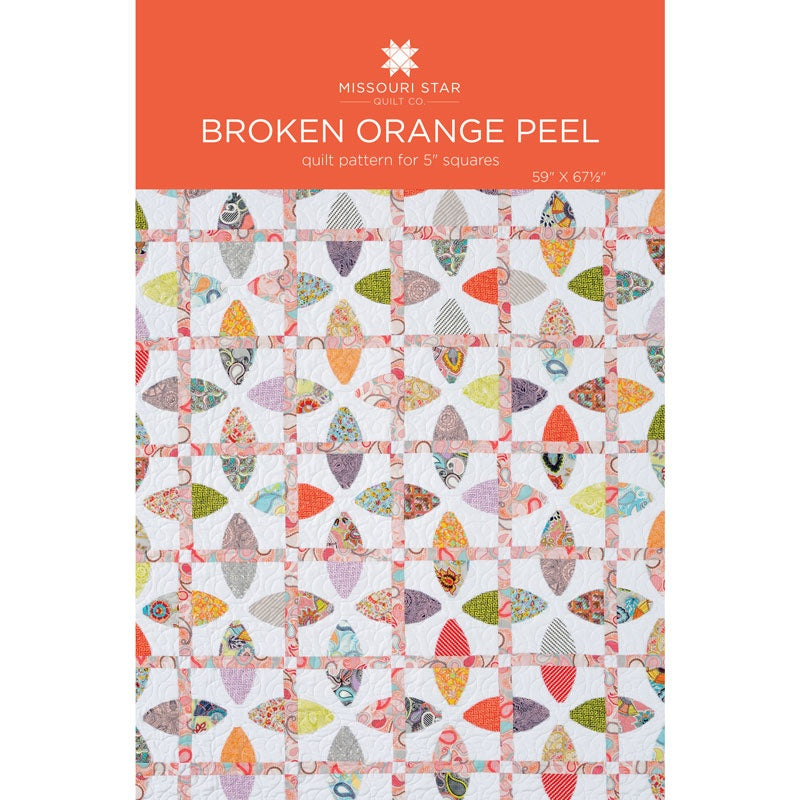 Broken Orange Peel Quilt Pattern by Missouri Star