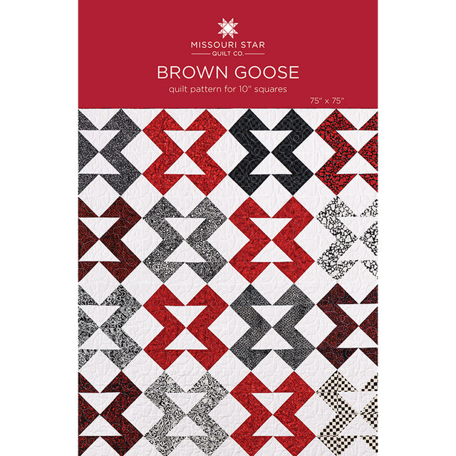 Brown Goose Quilt Pattern by Missouri Star