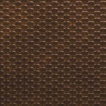 Brown Weave Faux Leather - 1/2 Yard Cut