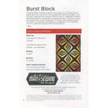 Burst Block Pattern from Man Sewing