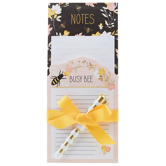 Busy Bee Duo Notepad Set with Pen