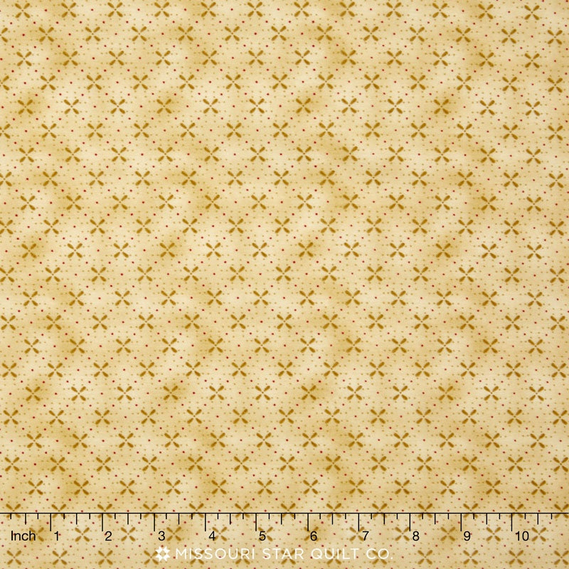 Butter Churn Basics - Pinwheel Tan Yardage