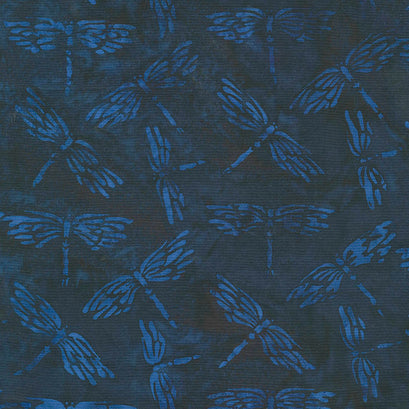 Buttercup Batiks - Dragonfly Storm Yardage