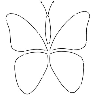 Butterflies Stencil