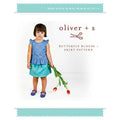 Butterfly Blouse and Skirt Pattern - 6M thru 4