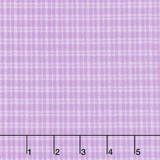 Butterfly Garden - Plaid Grape Yardage