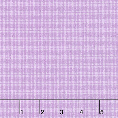 Butterfly Garden - Plaid Grape Yardage