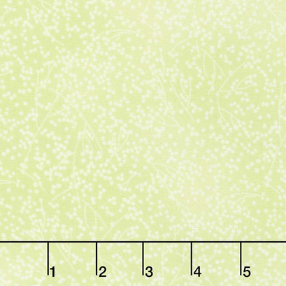 Butterfly Garden - Pollen Lime Yardage