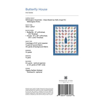 Butterfly House Quilt Pattern by Missouri Star