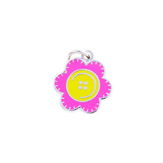 Button Flower Charm by Pin Peddlers