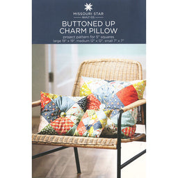 Buttoned Up Charm Pillow Pattern by Missouri Star Primary Image