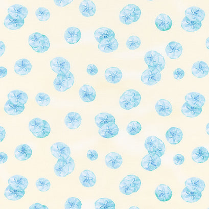 By the Seashore - Sand Dollars Cream Yardage