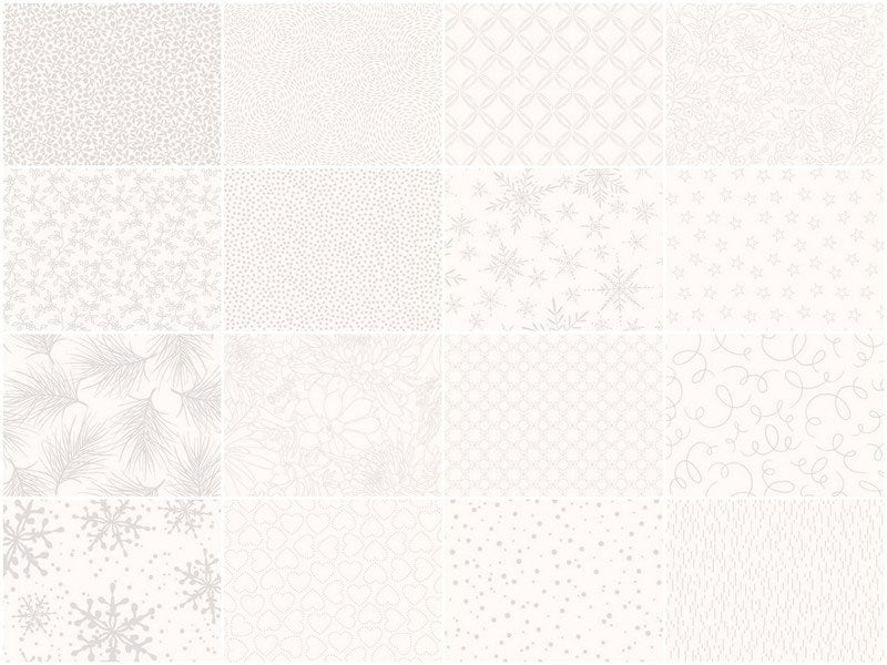 Solitaire Whites - Soft White 2 1/2" Strips Alternative View #2