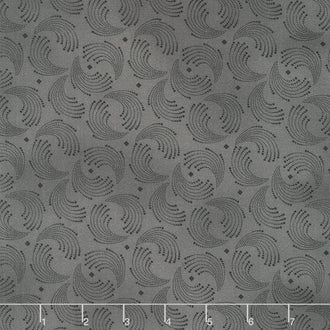 Grandpa's Journal - Swirls Charcoal Yardage