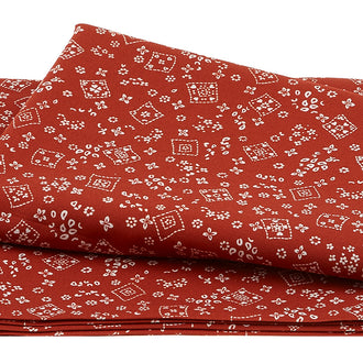 Country Rodeo - Tossed Bandana Red 2 Yard Cut