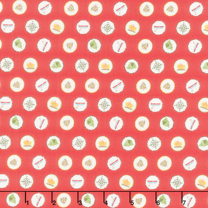 Love You S'more - Camping Badges Red Yardage