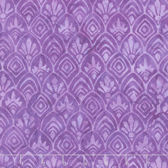 Tonga Batiks - Gumdrop Vintage Shield Diamond Grape Yardage