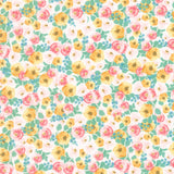 Spring Gardens - Floral Cream Yardage Primary Image