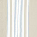 Easy Living Toweling - Multi Stripe Flax Sky 18" Wide Toweling Yardage