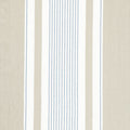 Easy Living Toweling - Multi Stripe Flax Sky 18" Wide Yardage Primary Image