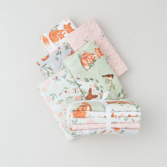 Baby in Bloom 5 Piece Flannel Fat Quarter Bundle