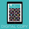 Digital Download - Periwinkle Party Quilt Pattern by Missouri Star