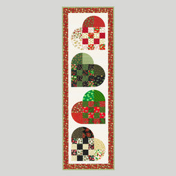 Missouri Star Holiday Charms Woven Hearts Table Runner Kit Primary Image