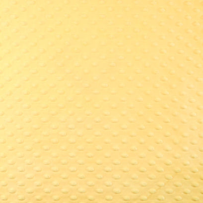 Cuddle® Embossed Dimple - Banana 60" Minky Yardage
