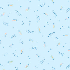 Cozy Cotton Flannels - Over the Moon Full Collection Shooting Stars Sky Yardage Primary Image