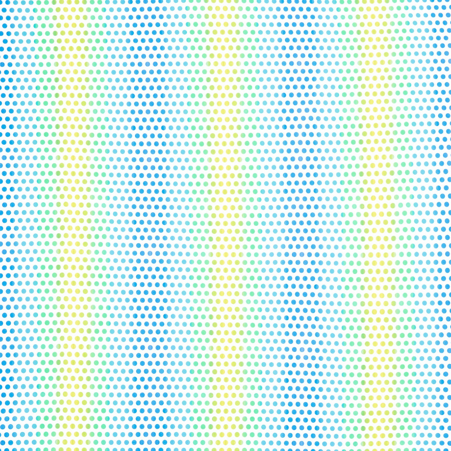 Summer Breeze (In The Beginning) - Dots Ombre Blue Yardage Primary Image