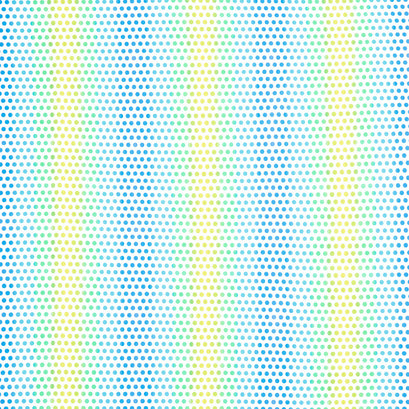 Summer Breeze - Dots Ombre Blue Yardage