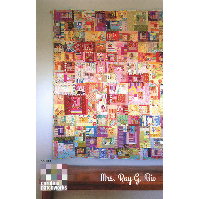 Mrs. Roy G. Biv Quilt Pattern Primary Image