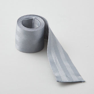 Seat Belt Webbing By-The-Yard - Light Grey