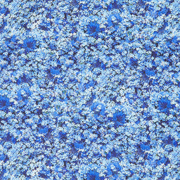 Hand Picked - Forget Me Not - Forget Me Not Blue Yardage Primary Image