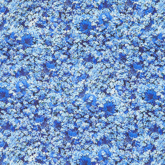 Hand Picked - Forget Me Not Forget Me Not Blue Yardage