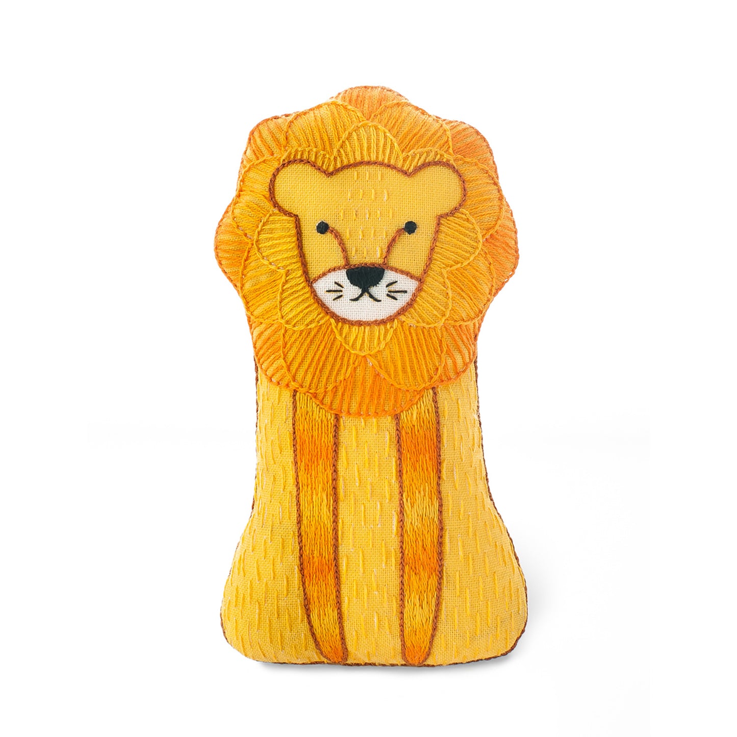 D.I.Y. Embroidered Doll Kit - Lion Primary Image