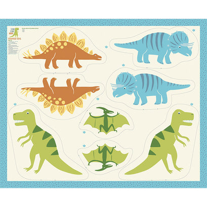 Stomp Stomp Roar - Stuffed Dino Multi Panel